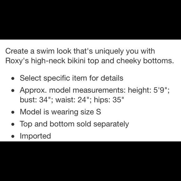 🆕Roxy Salty Floral Print Bikini - Picture 5 of 5